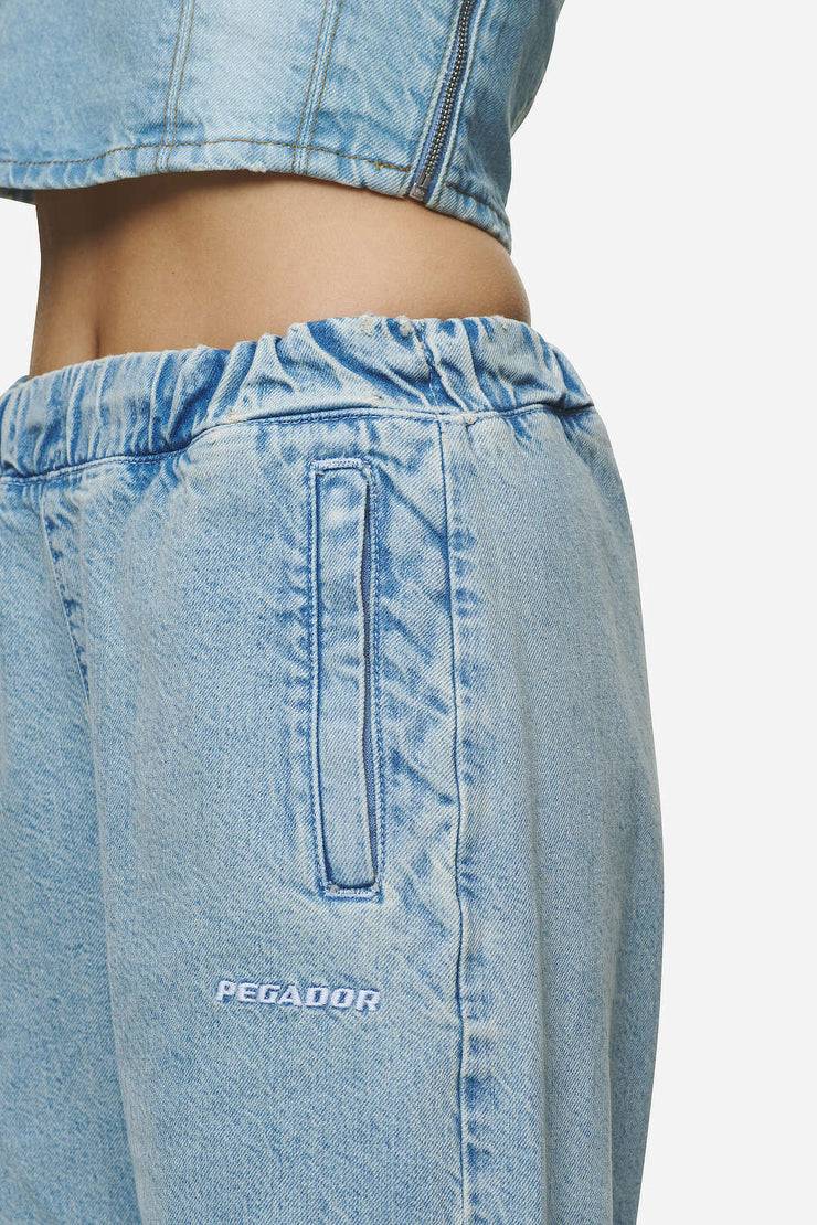 Pegador Soria Loose Fit Jeans Washed Pale Blue Auslauf