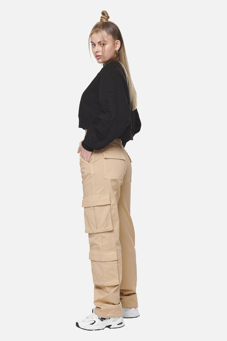 Pegador Tanami Wide Cargo Pants Washed Safari Sand Versandkostenfrei