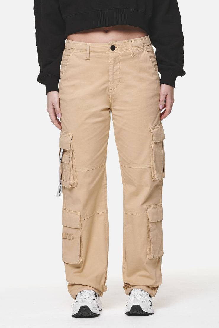 Pegador Tanami Wide Cargo Pants Washed Safari Sand Versandkostenfrei