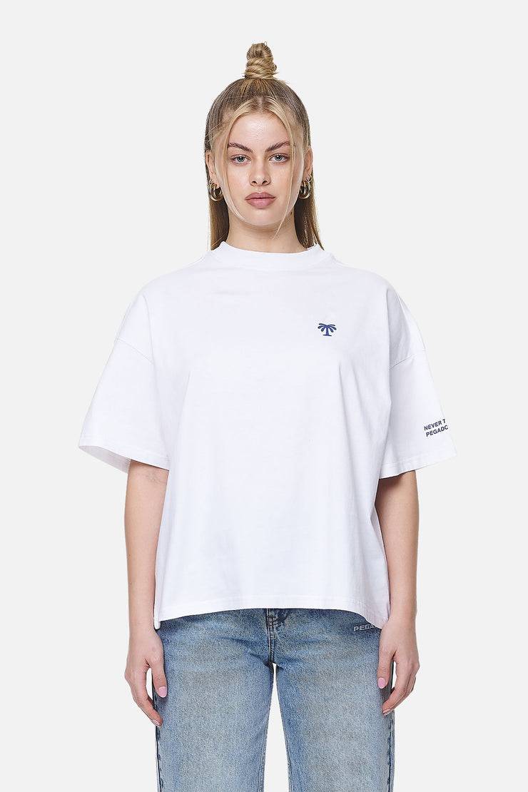 Pegador Palmyra Heavy Oversized Tee White Flash Sale