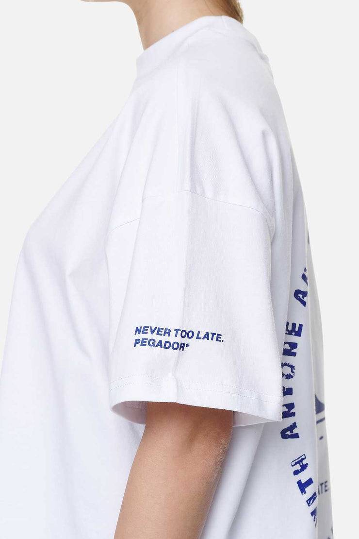 Pegador Palmyra Heavy Oversized Tee White Flash Sale