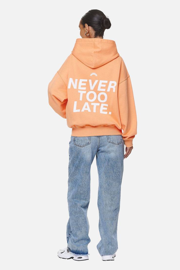 Pegador Airville Oversized Zip Hoodie Washed Apricot Begrenztes Angebot