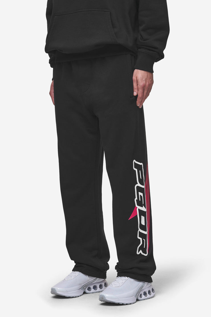 Pegador Blamor Wide Sweat Pants Washed Black Weihnachtsangebot
