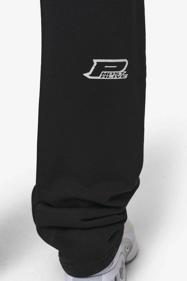 Pegador Blamor Wide Sweat Pants Washed Black Weihnachtsangebot