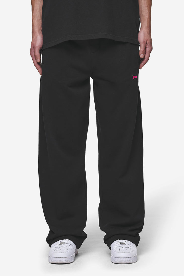 Pegador Leono Loose Sweat Pants Washed Black Virtual Pink Gum Osterangebot