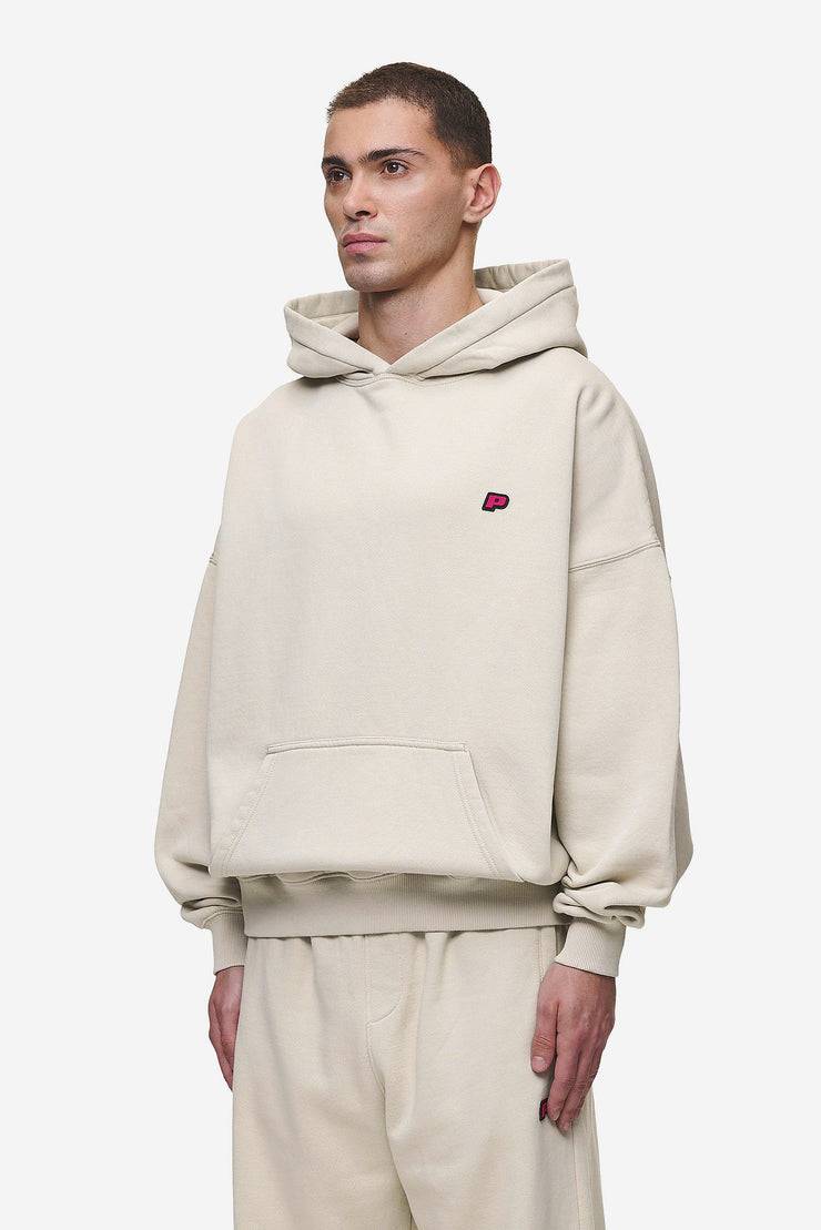 Pegador Leono Boxy Hoodie Washed Light Beige Virtual Pink Gum Valentinstagsangebot