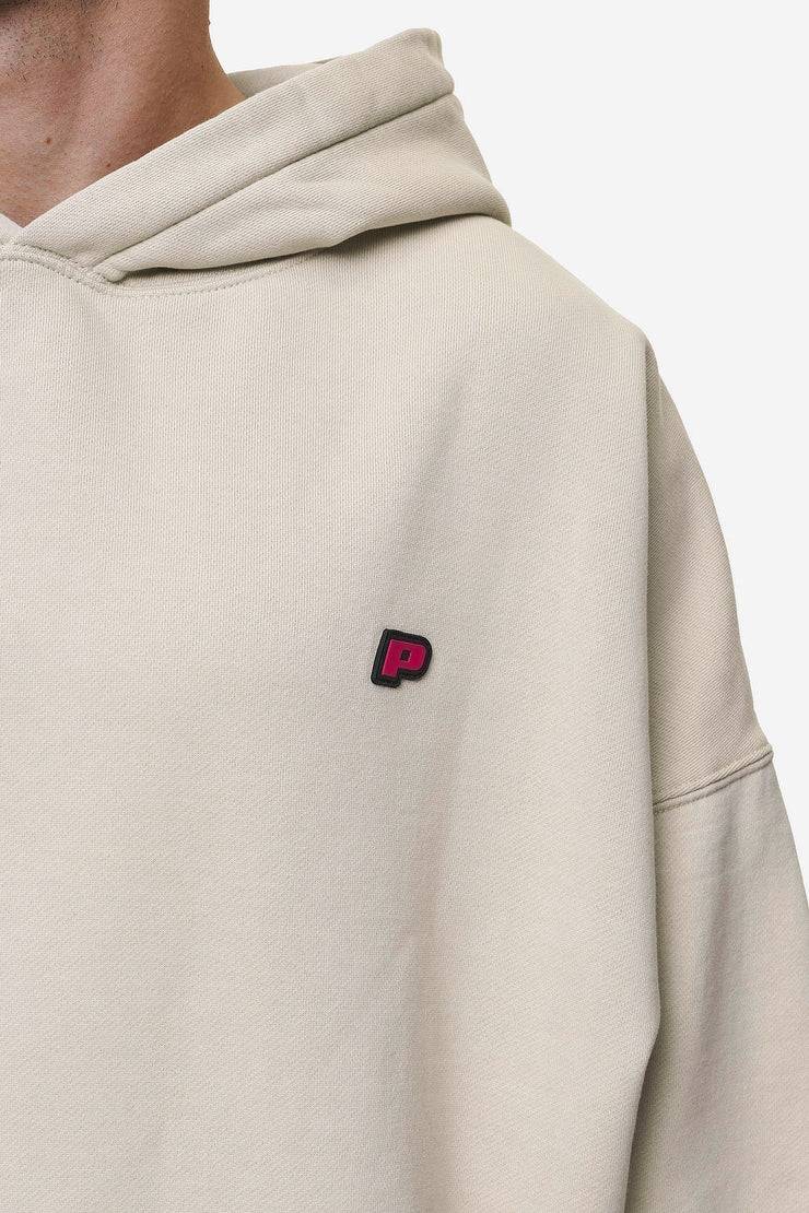 Pegador Leono Boxy Hoodie Washed Light Beige Virtual Pink Gum Valentinstagsangebot
