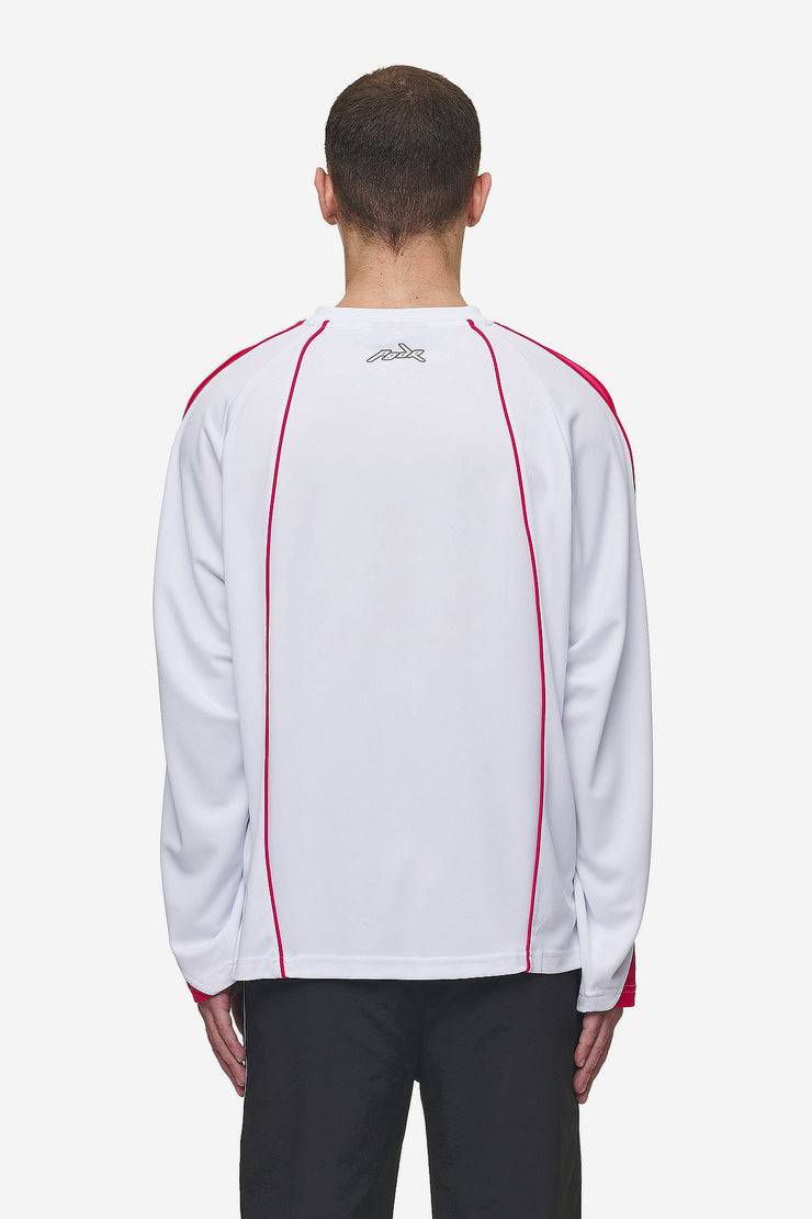 Pegador Mosco Longsleeve Jersey White Virtual Pink Große Rabatte