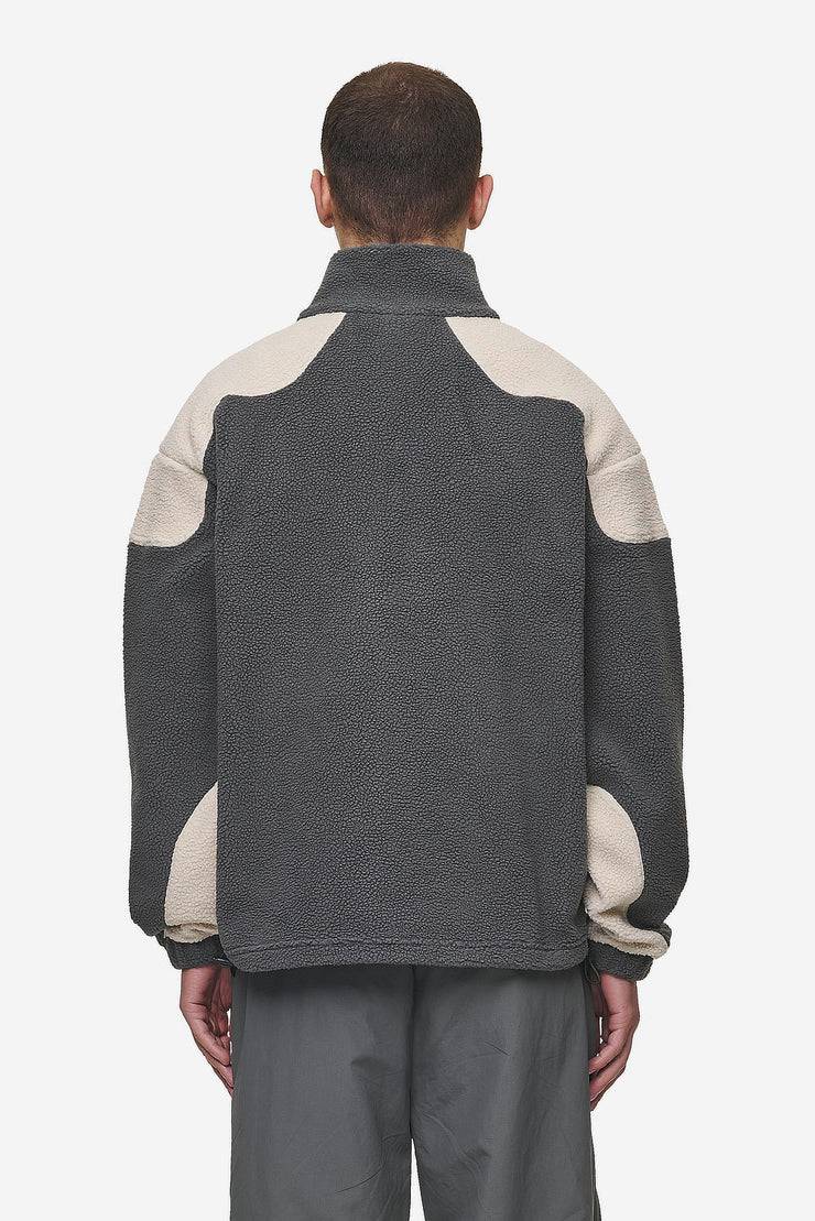 Pegador Willett Fleece Jacket Anthracite Light Beige Sonderangebote