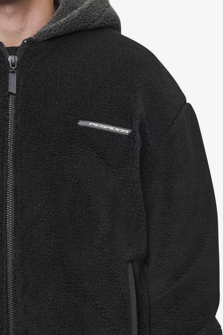 Pegador Absecon Teddy Jacket Black Anthracite Tiefpreis