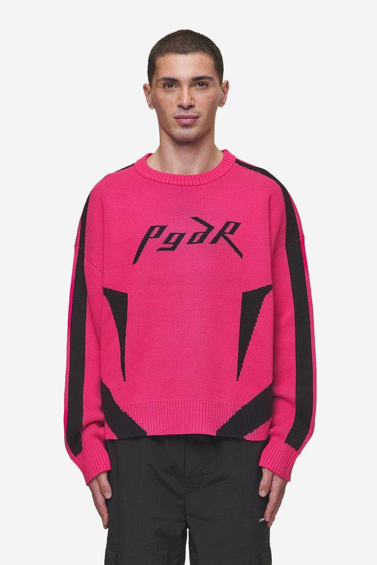 Pegador Kazan Boxy Knit Sweater Virtual Pink Black Super Sparpreis