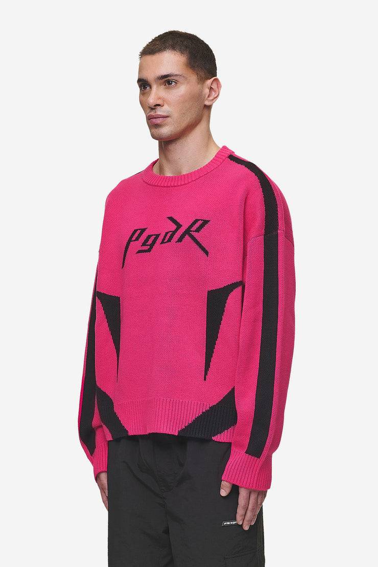 Pegador Kazan Boxy Knit Sweater Virtual Pink Black Super Sparpreis