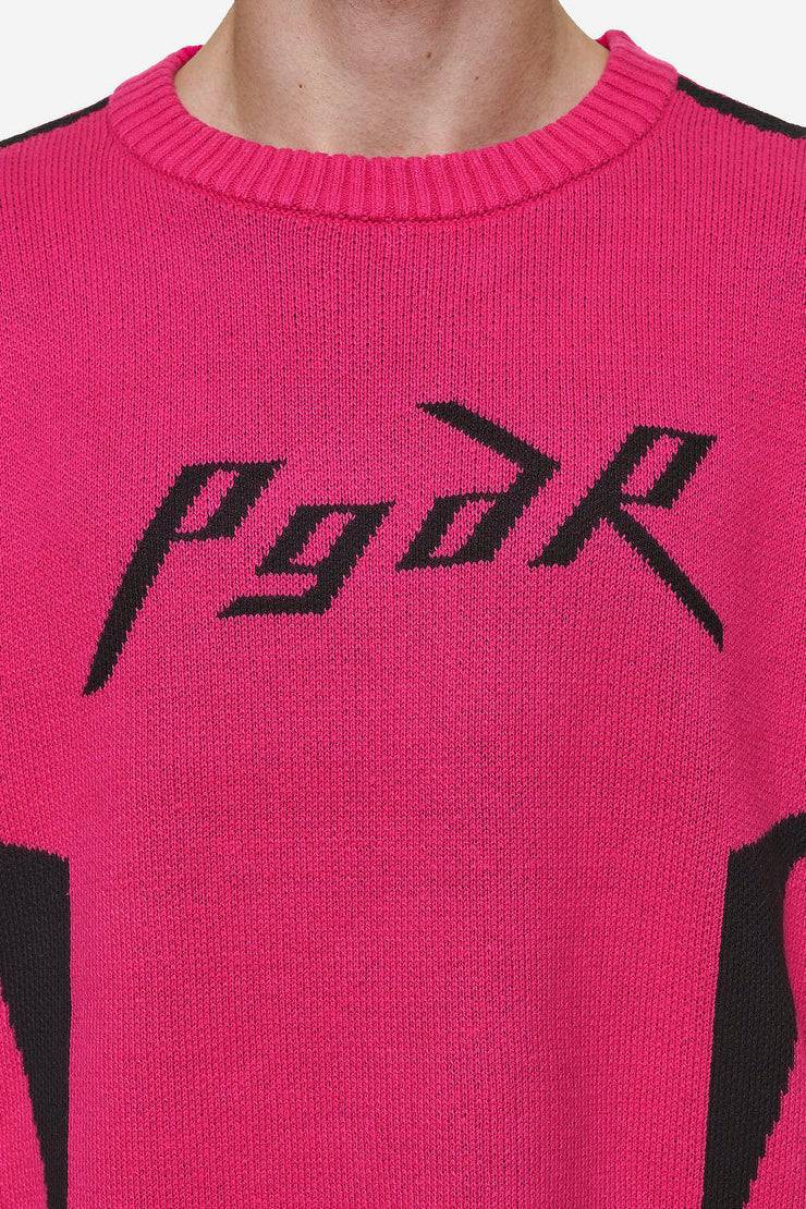 Pegador Kazan Boxy Knit Sweater Virtual Pink Black Super Sparpreis