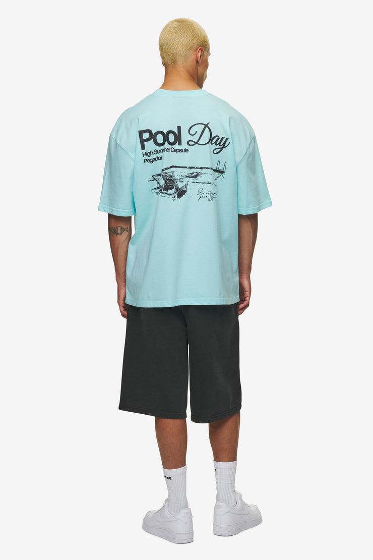 Pegador Patino Oversized Tee Washed Sky Blue Bis zu 50% Rabatt