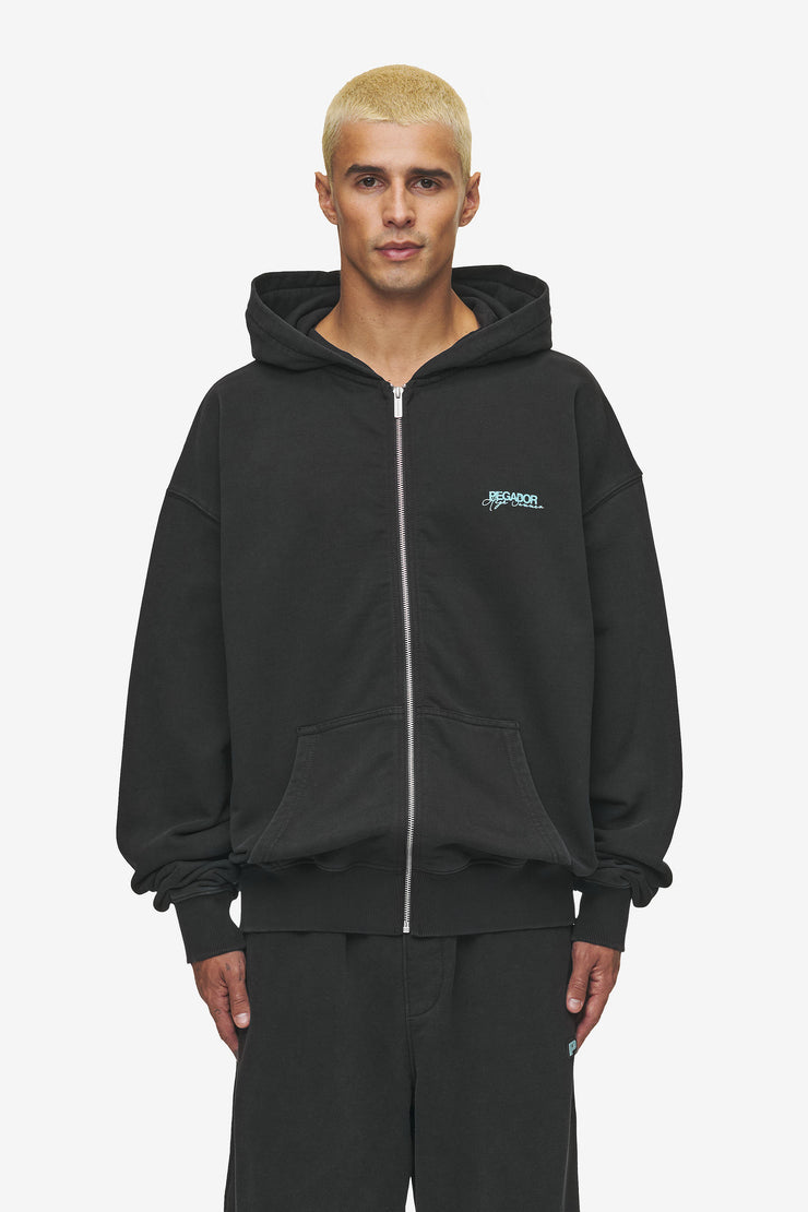Pegador Patino Oversized Sweat Jacket Vintage Black Bis zu 60% Rabatt