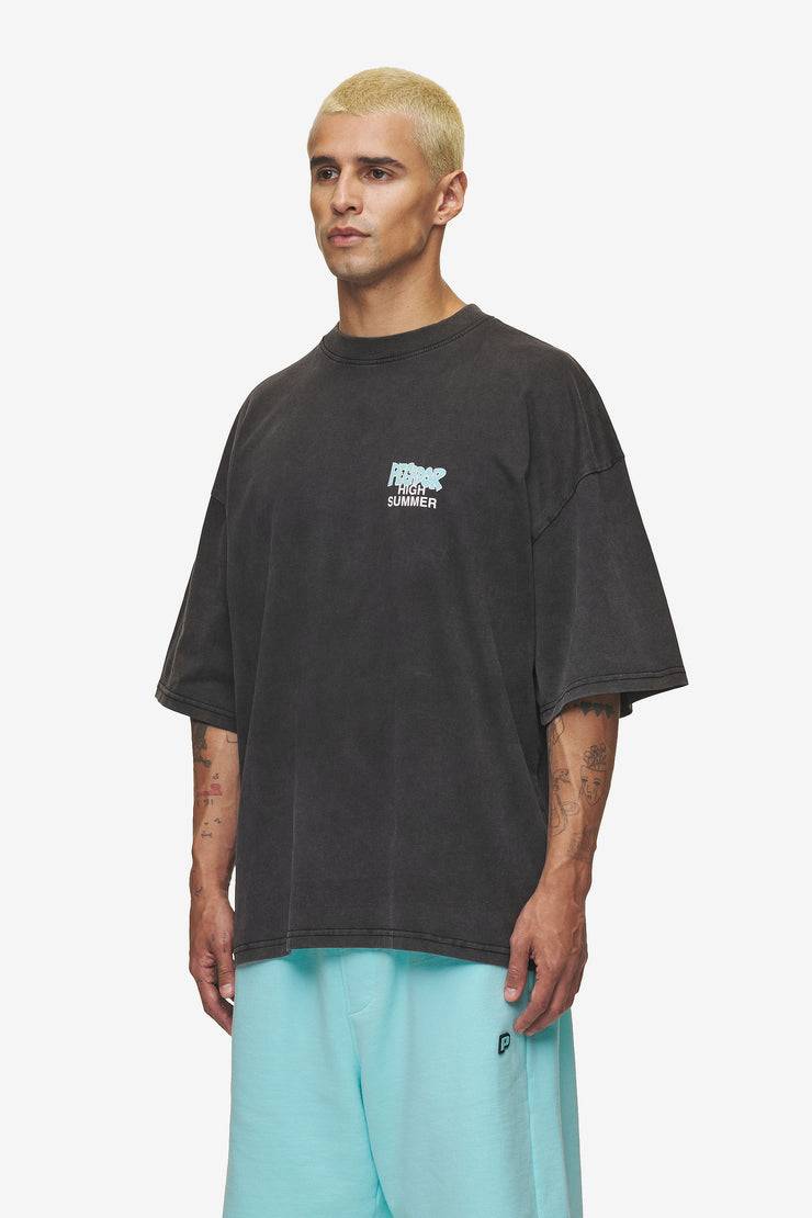 Pegador Farrar Boxy Tee Vintage Black Nur für heute