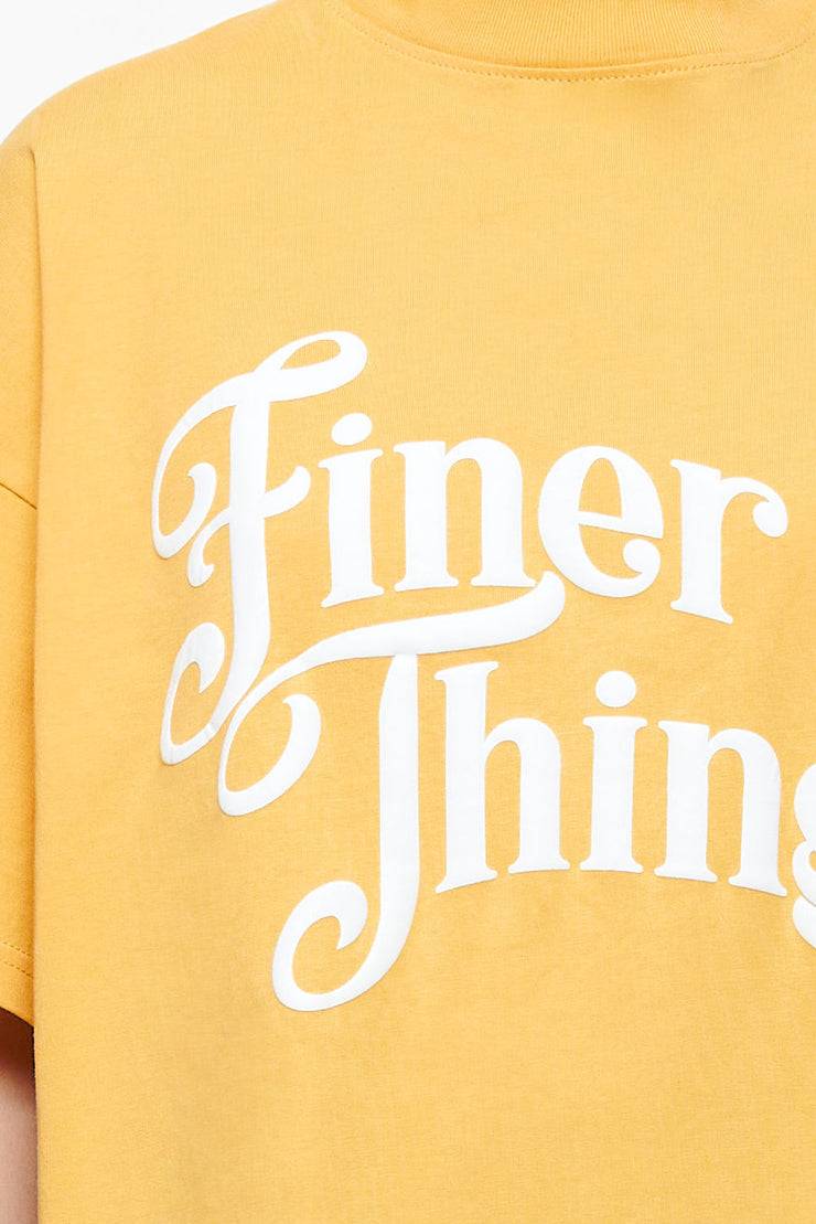 Pegador Birca Heavy Oversized Tee Vintage Washed Golden Sun Sonderangebot der Fabrik