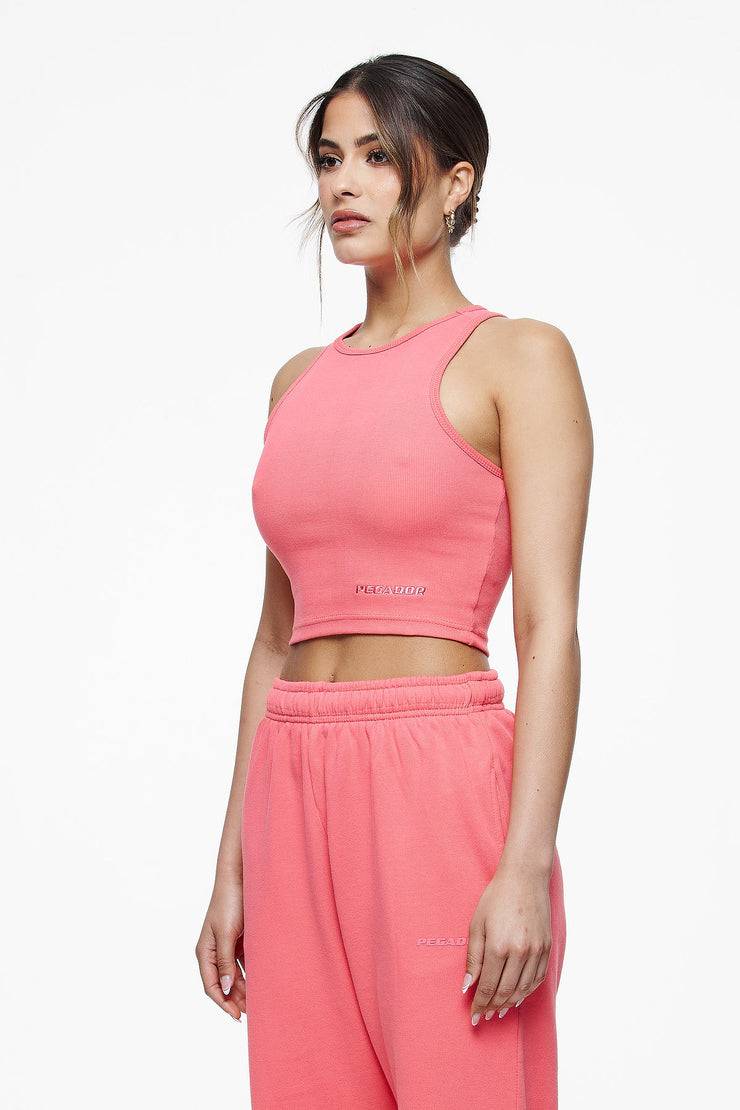 Pegador Ayla Crop Top Vintage Washed Strawberry Discount Store für neue Produkte