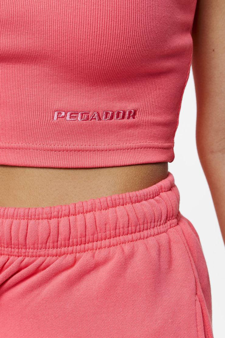 Pegador Ayla Crop Top Vintage Washed Strawberry Discount Store für neue Produkte