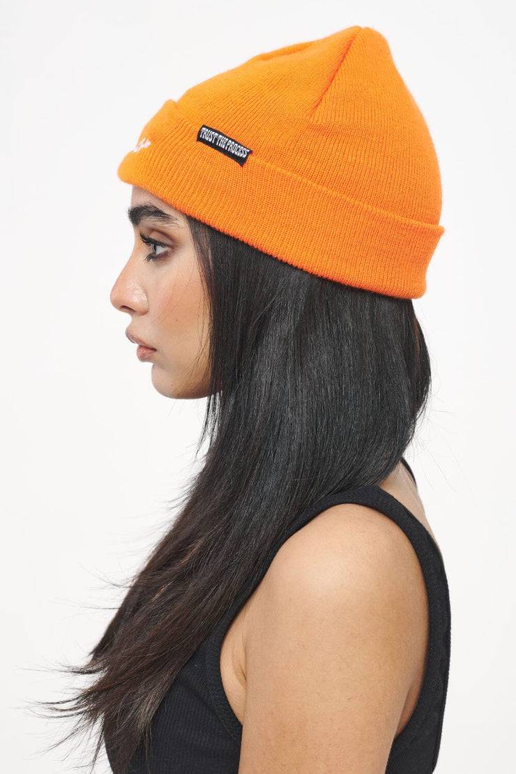 Pegador Birch Fisherman Beanie Sunrise Orange White Kostenloser Versand international