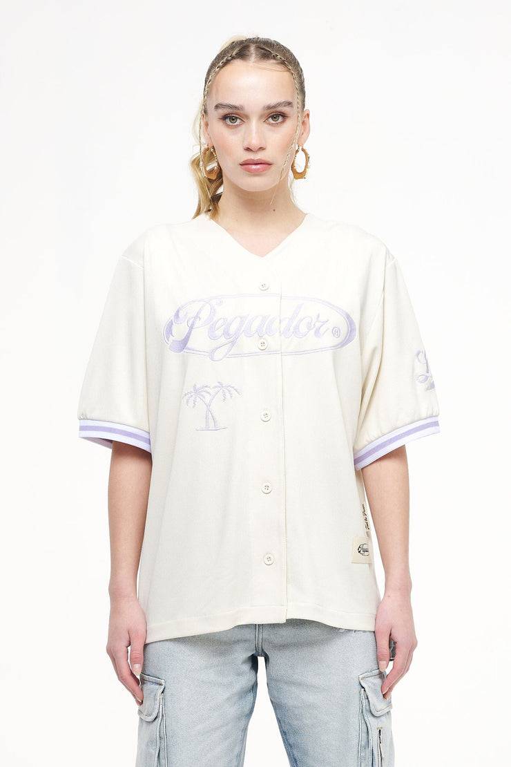 Pegador Angeles Oversize Baseball Shirt Angels Cream Fabrikladen