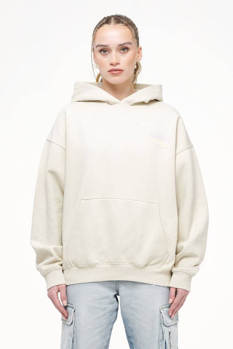 Pegador Lola Oversized Hoodie Vintage Washed Angels Cream Im Verkauf
