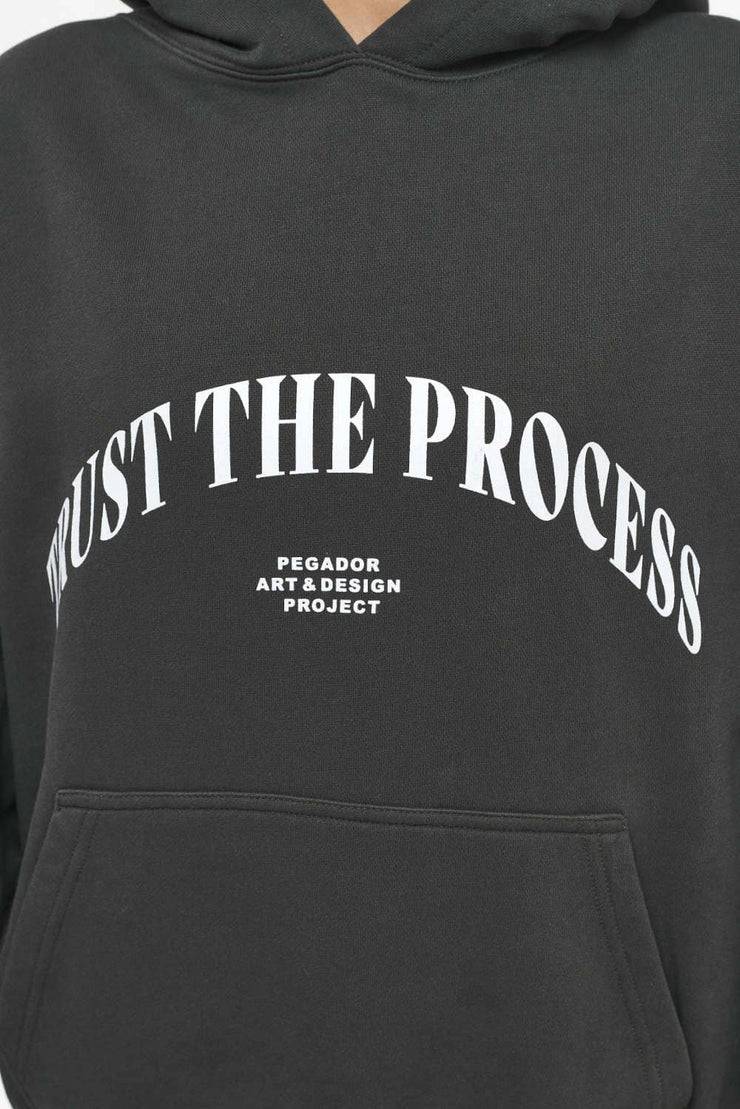 Pegador Topa Oversized Hoodie Vintage Washed Iron Grey 50% Rabatt für begrenzte Zeit