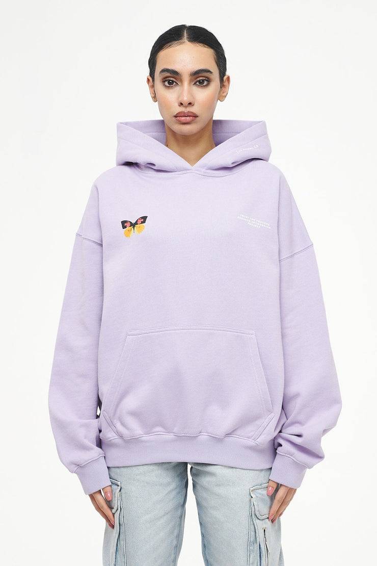 Pegador Mace Oversized Hoodie Vintage Washed Purple Paste Rabatte dieses Monats