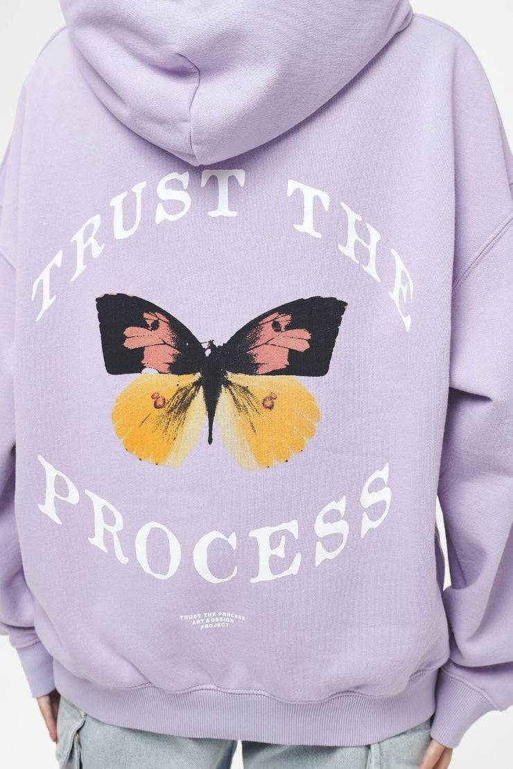Pegador Mace Oversized Hoodie Vintage Washed Purple Paste Rabatte dieses Monats