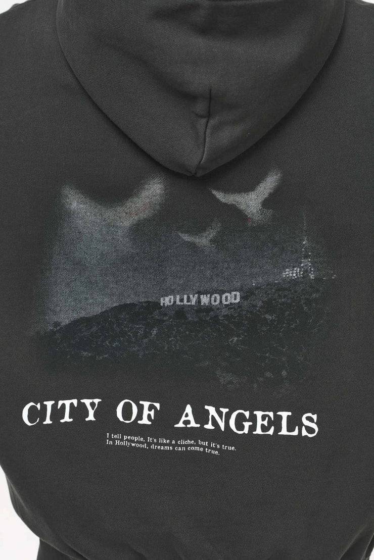 Pegador Angel Oversized Hoodie Vintage Washed Iron Grey 2025