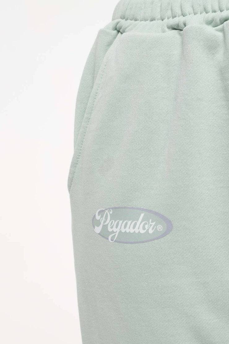 Pegador Olvera Straight Sweat Pants Vintage Washed Milky Green Günstiger Verkauf