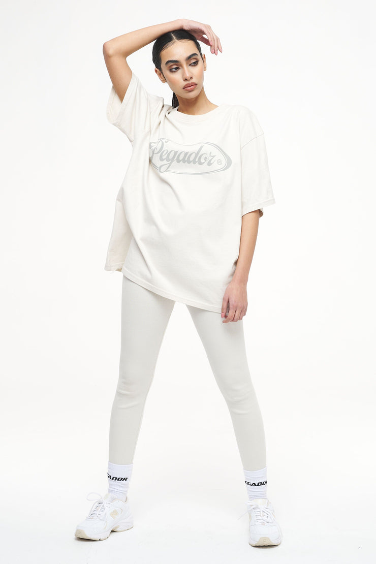 Pegador Jill Rib Leggings Vintage Washed Angels Cream Fabrikpreis