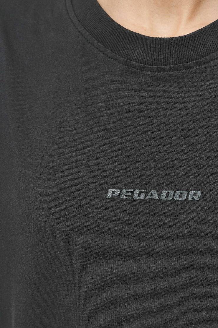 Pegador Beverly Oversized Tee Vintage Washed Iron Grey Gum Günstig kaufen