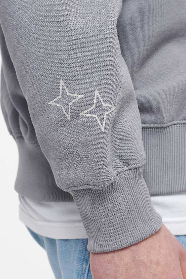 Pegador Salal Oversized Sweat Jacket Vintage Washed Dusk Grey Black Friday
