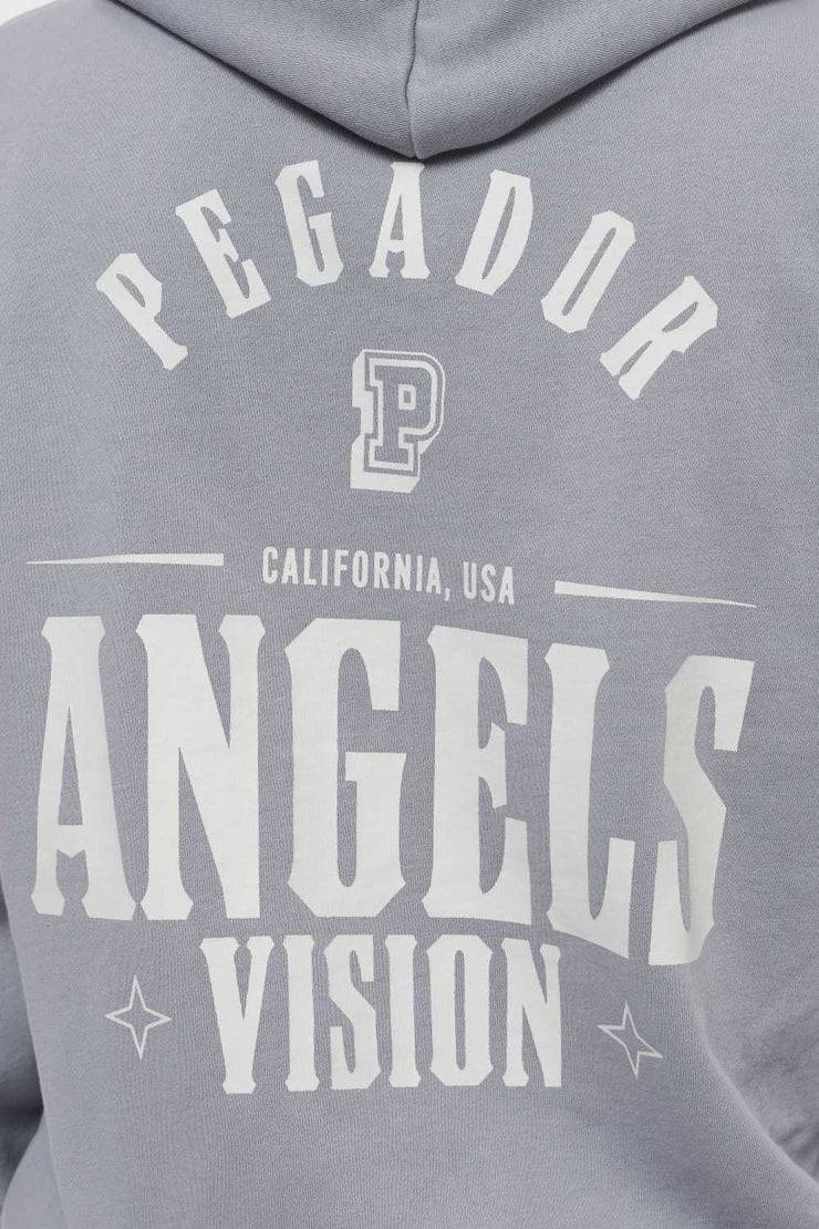 Pegador Salal Oversized Sweat Jacket Vintage Washed Dusk Grey Black Friday