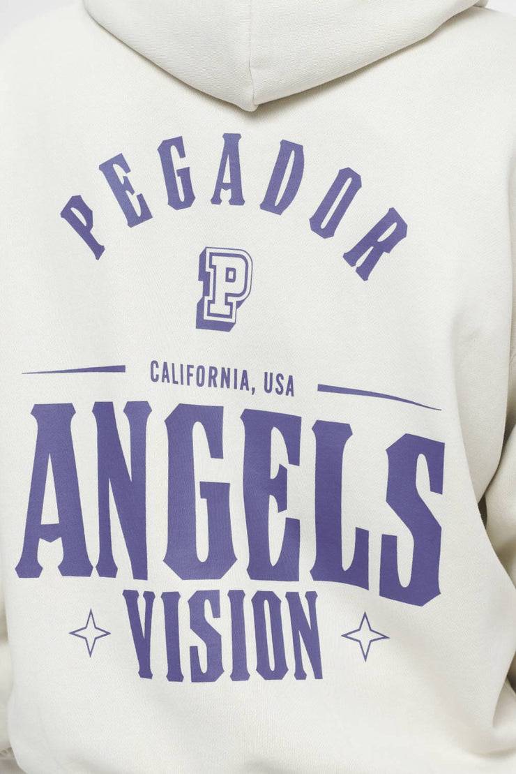 Pegador Salal Oversized Sweat Jacket Vintage Washed Angels Cream Cyber Monday