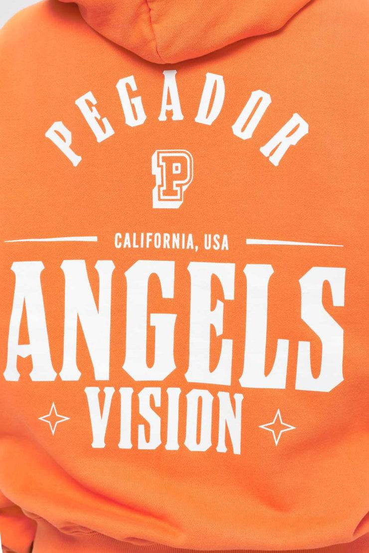 Pegador Salal Oversized Hoodie Vintage Washed Sunrise Orange Osterangebot