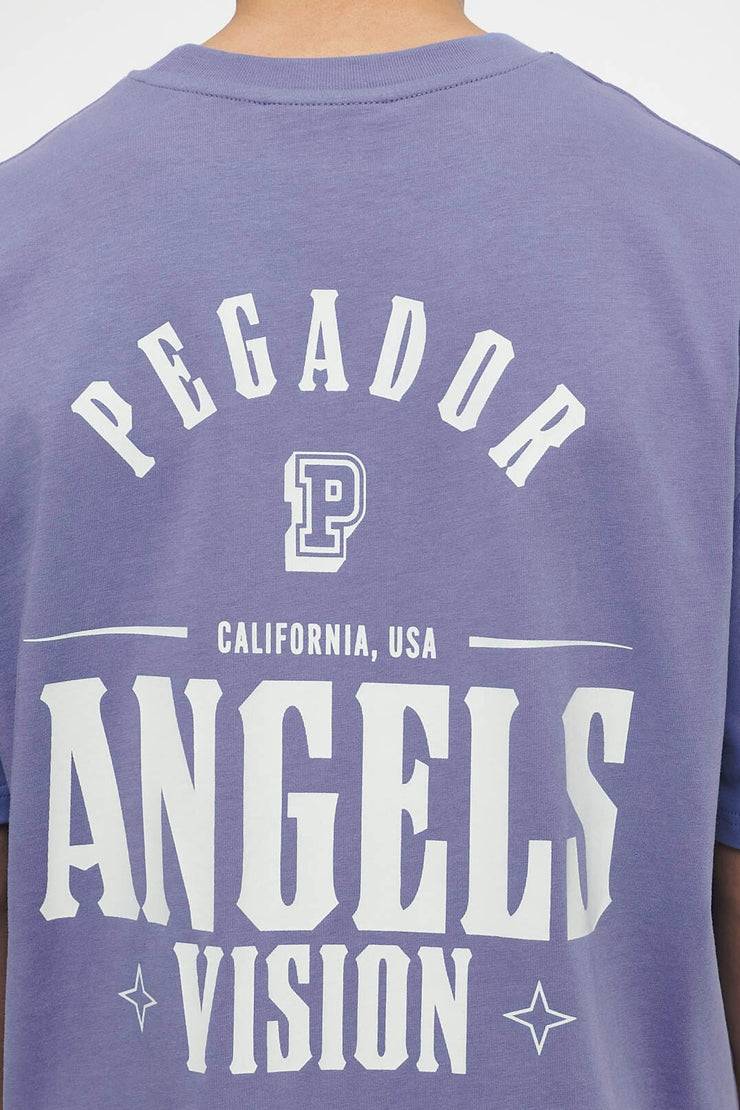 Pegador Salal Oversized Tee Vintage Washed Magic Violet Muttertagsangebot