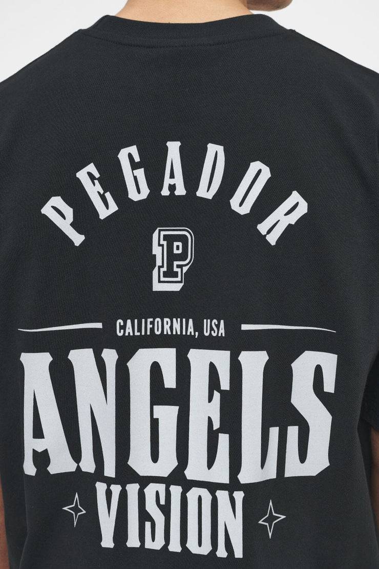 Pegador Salal Oversized Tee Vintage Washed Black Ink Vatertagsangebot