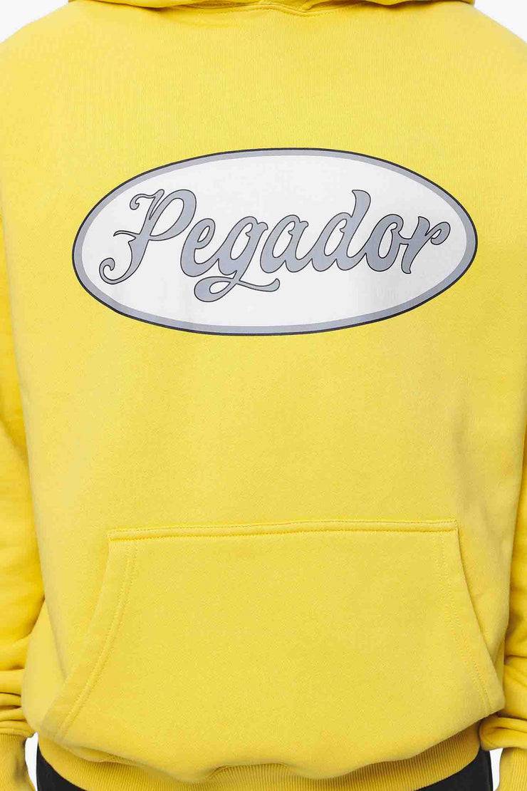 Pegador West Oversized Hoodie Vintage Washed Solar Yellow Blitzangebot