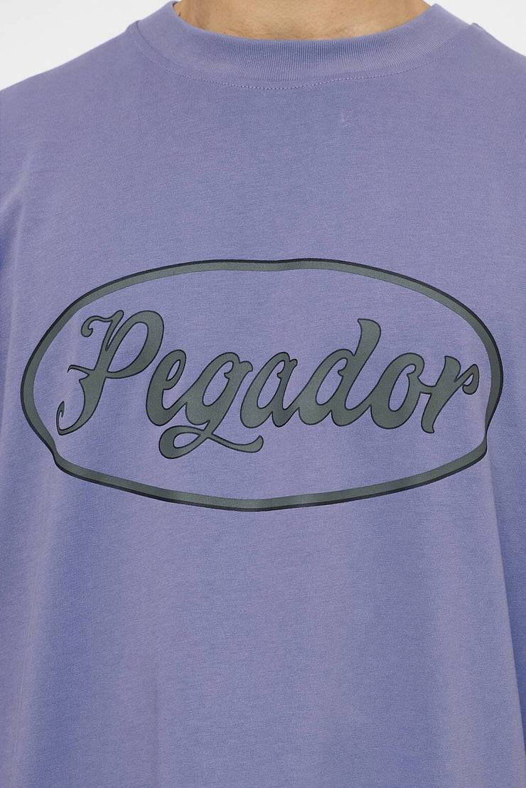 Pegador West Oversized Tee Vintage Washed Magic Violet Neuheiten