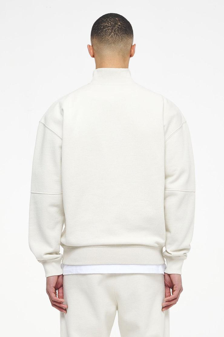 Pegador Logo Oversized Halfzip Sweater Vintage Washed Angels Cream Gum VIP-Rabatte