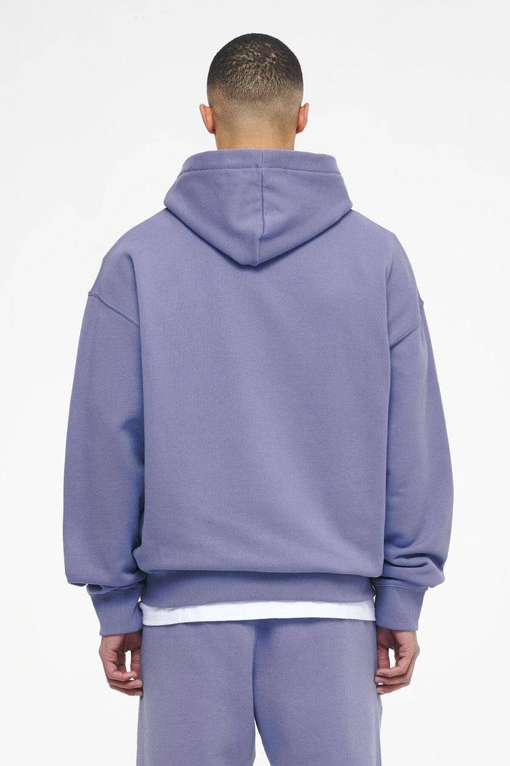 Pegador Logo Oversized Sweat Jacket Vintage Washed Magic Violet Gum Tiefpreis