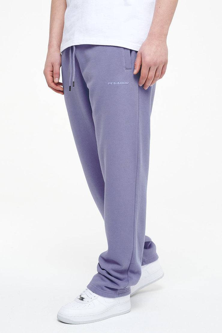 Pegador Logo Wide Sweat Pants Vintage Washed Magic Violet Gum Wochenangebot