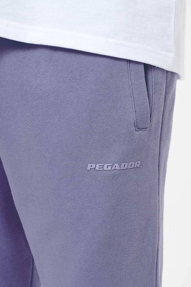 Pegador Logo Wide Sweat Pants Vintage Washed Magic Violet Gum Wochenangebot