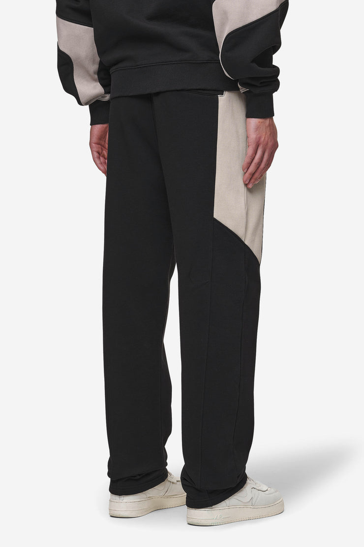 Pegador Aderno Wide Sweat Pants Washed Black Light Beige Bis zu 55% Rabatt
