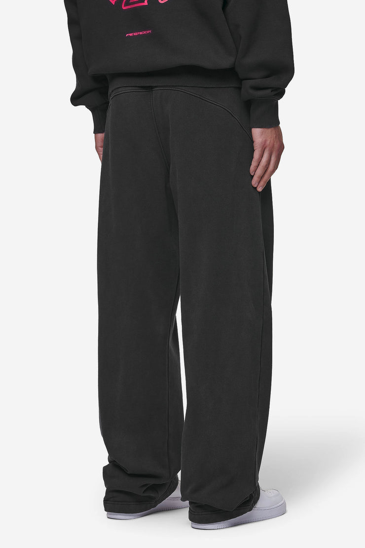 Pegador Conven Loose Sweat Pants Vintage Black Nur noch ein Tag übrig
