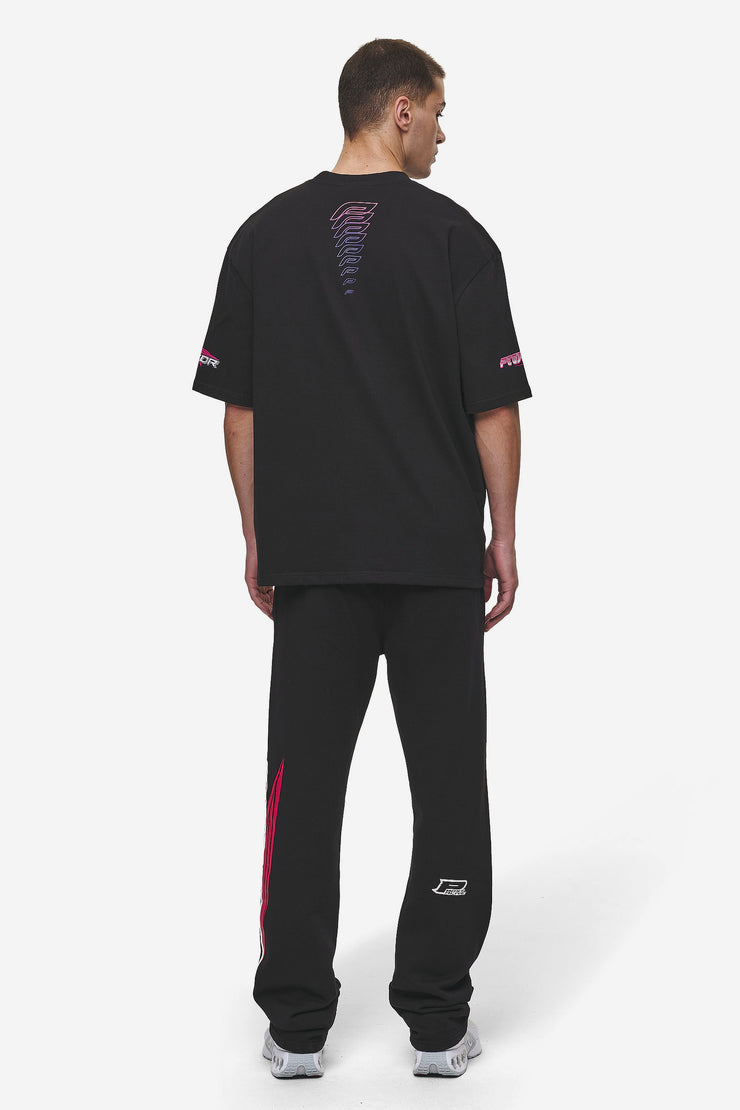 Pegador Saxon Oversized Tee Washed Black Begrenzt auf 3 Tage
