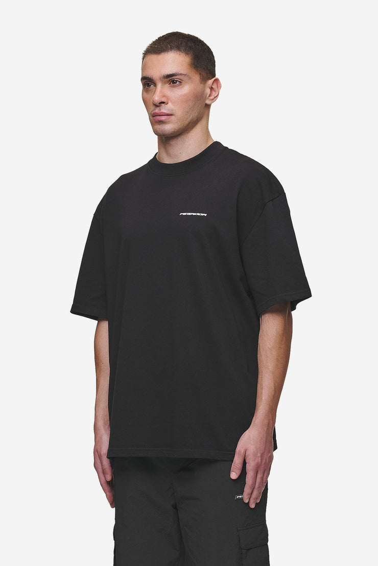 Pegador Madron Oversized Tee Washed Black Black Friday Preise