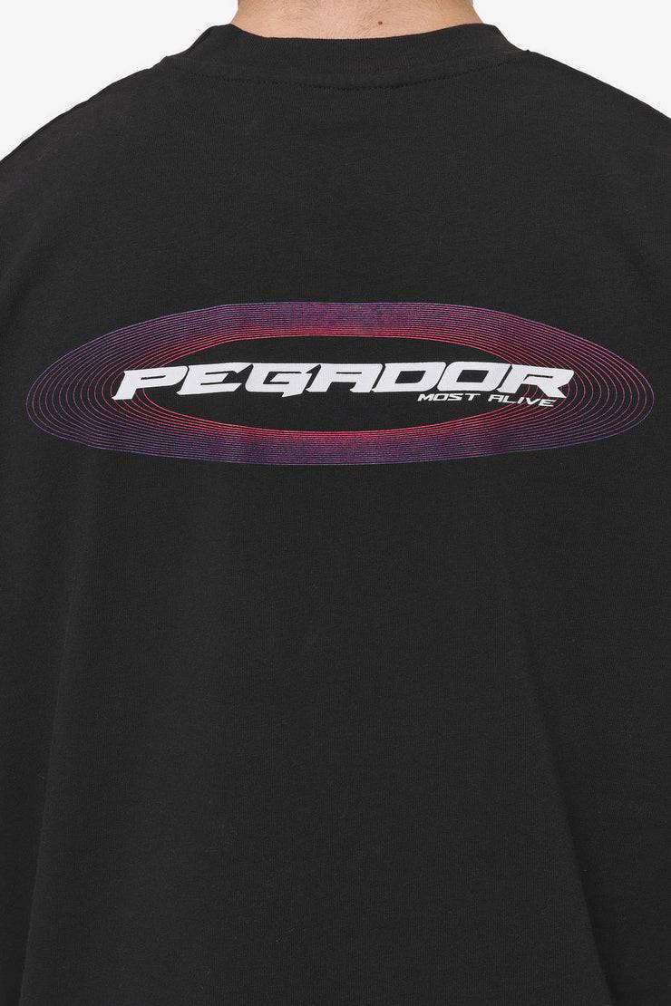 Pegador Madron Oversized Tee Washed Black Black Friday Preise